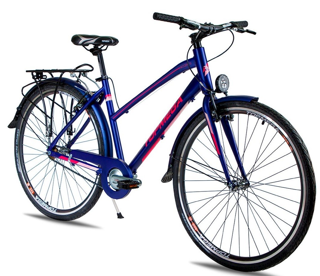 Bicicleta Paseo Mujer Urbana R26 1v Topmega Lux