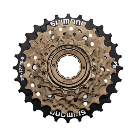 5 Piñones Shimano 6 Velocidades MF-TZ500-6 LIQUIDACIÓN