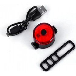 Luz Trasera Recargable USB Redonda LIQUIDACION