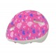 Casco para nenas rosa flores Mazzi