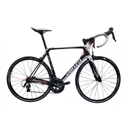 Venzo Etna 2023 Monocasco Carbono 20 vel Shimano Tiagra