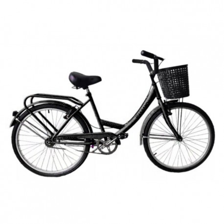Bicicleta urbana Sanmar rodado 24 con canasto LIQUIDACIÓN