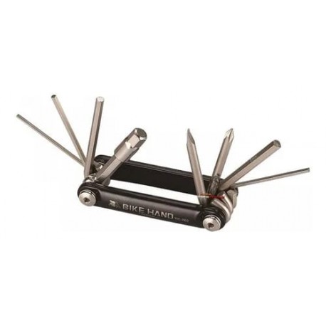 Herramientas Kit de llaves allem 9 Funciones Bike Hand YC-262
