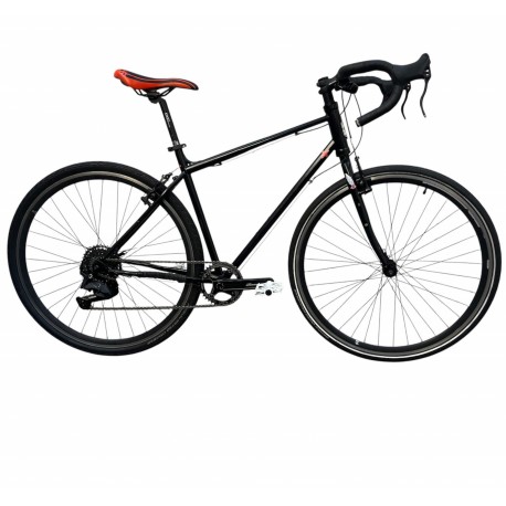 Bicicleta Gravel monoplato 9 velocidades