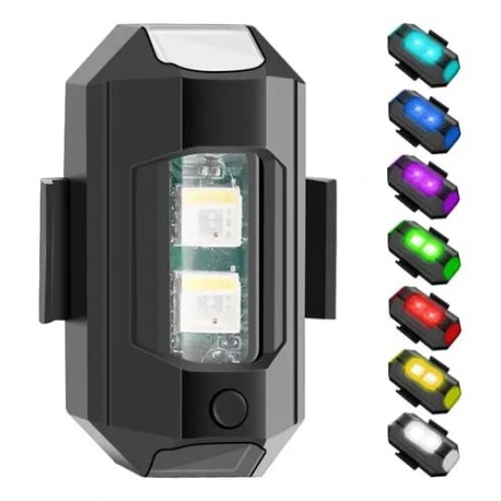 Luz multicolor tipo dron