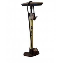 Inflador de Pié LUTA con manómetro 160 PSI LIQUIDACION