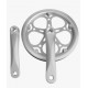 Plato Palanca para bicicleta plegable con protector