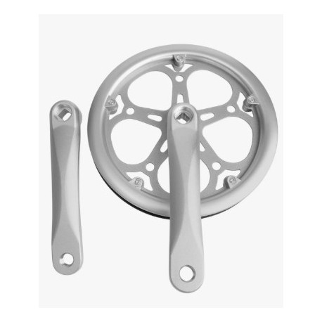 Plato Palanca para bicicleta plegable con protector