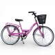 Bicicleta Sanmar con Canasto R24 Nena LIQUIDACIÓN