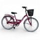 Bicicleta Sanmar con Canasto R24 Nena LIQUIDACIÓN