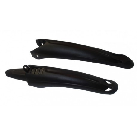 Guardabarros con sujeción al caño de asiento