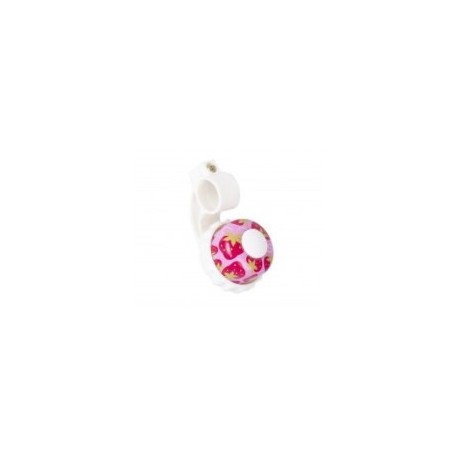 Timbre para biciclera de nena color rosa