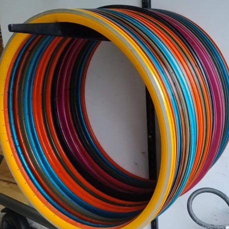 Aros clincher R28 pintados 20 unidades LIQUIDACION