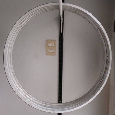 5 Aros R28 de aluminio plano 36H LIQUIDACION