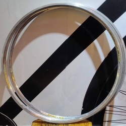 2 Aros R28 de aluminio clincher cromo 28H Spectro LIQUIDACION
