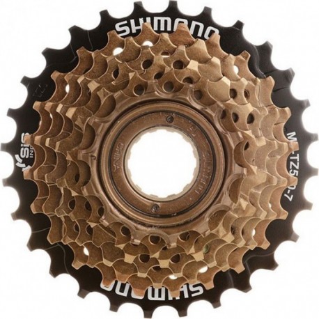 8 Piñones Shimano MF-TZ500 7 velocidades a rosca 14-28t LIQUIDACIÓN