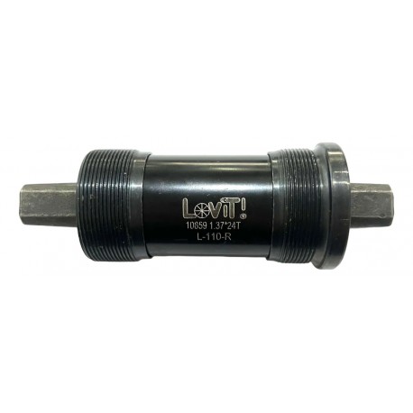 15 Cajas Pedaleras LOVIT 34.7 mm Eje Cuadrado 110 mm LIQUIDACIÓN