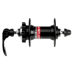 Maza delantera Novatec D042SB Disco 6 Tornillos LIQUIDACIÓN