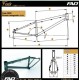 Cuadro FAD Fénix DIRT Acero LIQUIDACIÓN
