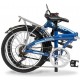 Cuadro y horquilla bicicleta plegable de aluminio Olmo Pleggo LIQUIDACION