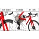Bicicleta Gravel Zion Pegaso 18 velocidades LIQUIDACION