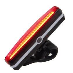 Luz trasera recargable para bicicleta