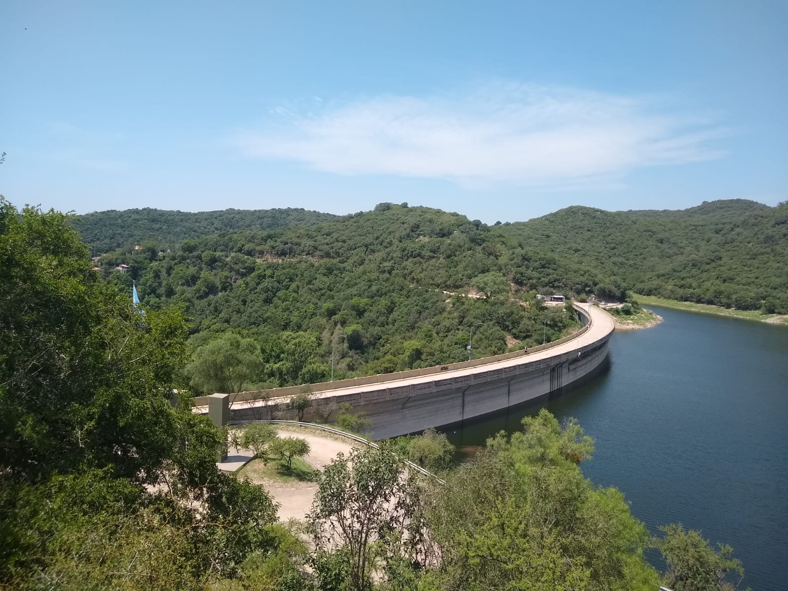 Dique La Quebrada, Río Ceballos