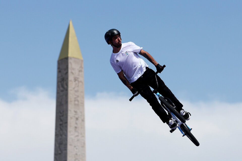 Maligno Torres medalla de oro BMX 2024